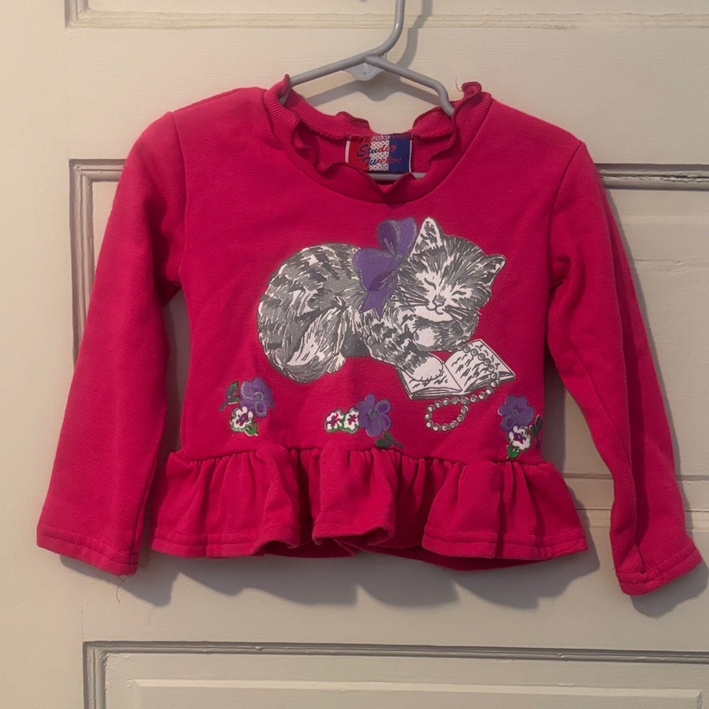 Pink Cat top